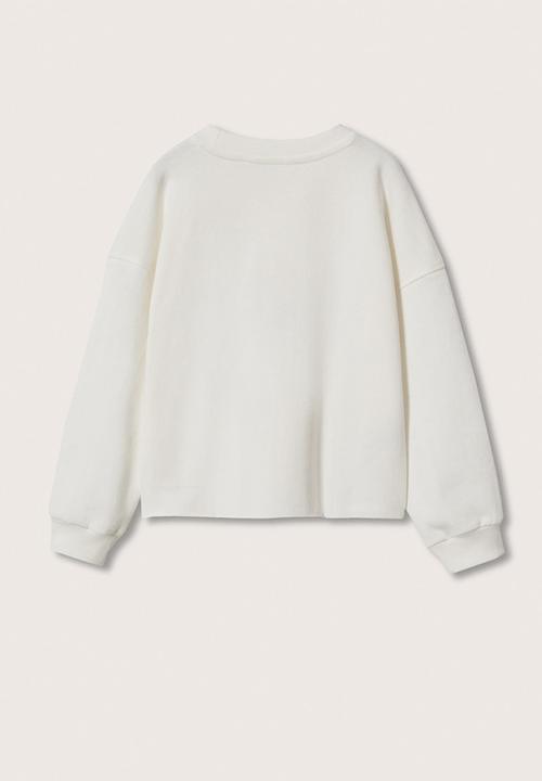 MANGO - Sweatshirt girasol - white