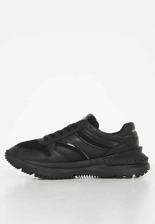 Calvin Klein - Ck runner laceup sneaker snap mens - black