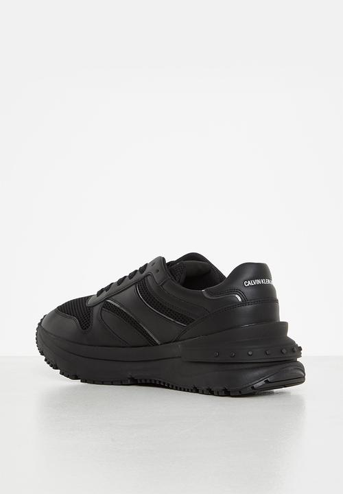 Calvin Klein - Ck runner laceup sneaker snap mens - black