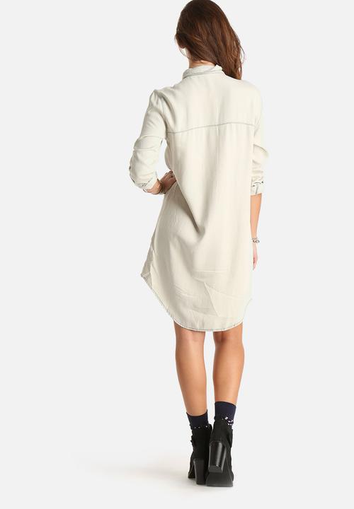 VILA - Cloud Oversized Denim Shirt