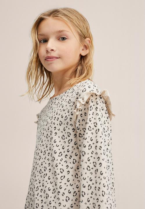 MANGO - Dress nina - beige