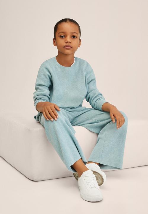 MANGO - Trousers dolly - green