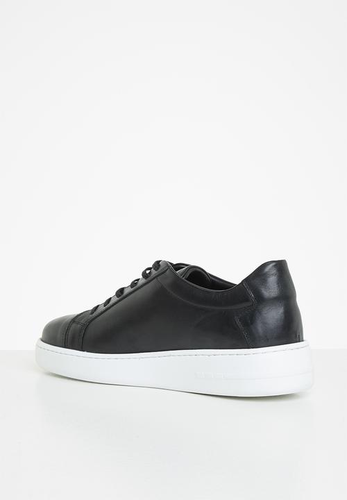 POLO - Fashion leather sneaker - black