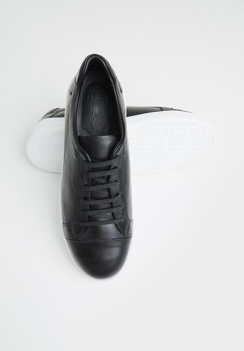 POLO - Fashion leather sneaker - black