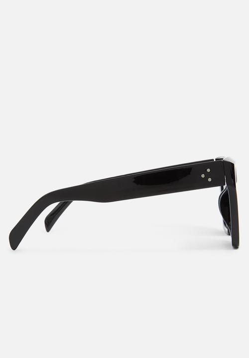 Superbalist - Faye square sunglasses - black
