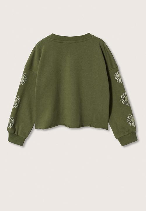 MANGO - Sweatshirt girasol - green