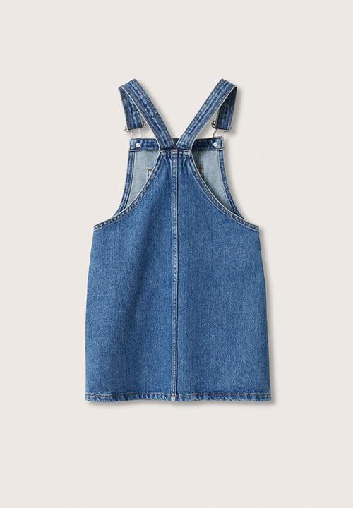 MANGO - Dungaree dress paula - blue