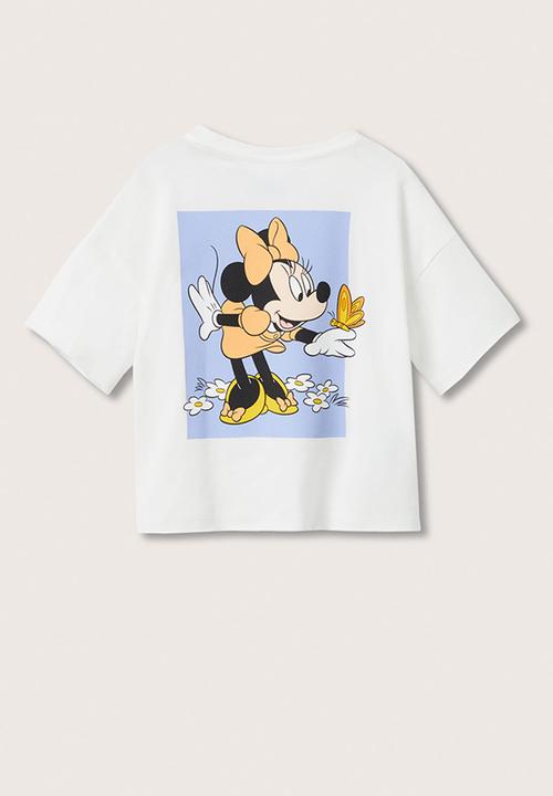 MANGO - T-shirt mnature - white