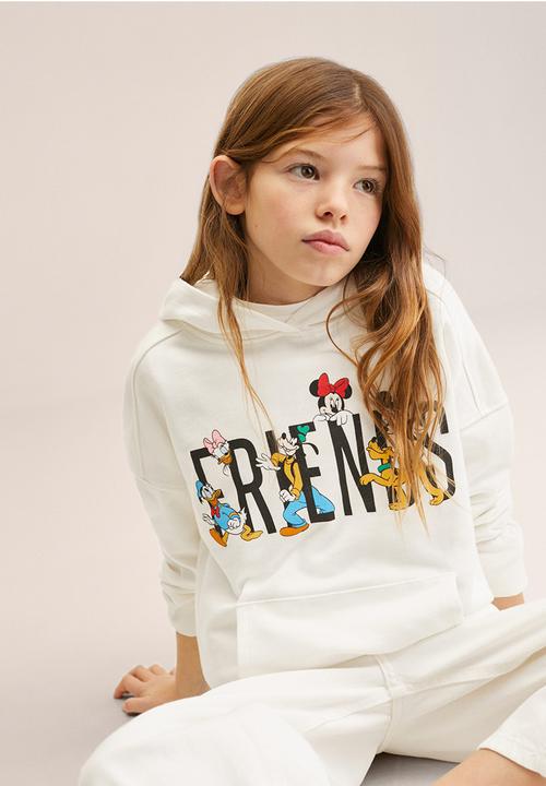 MANGO - Sweatshirt mfriend - white