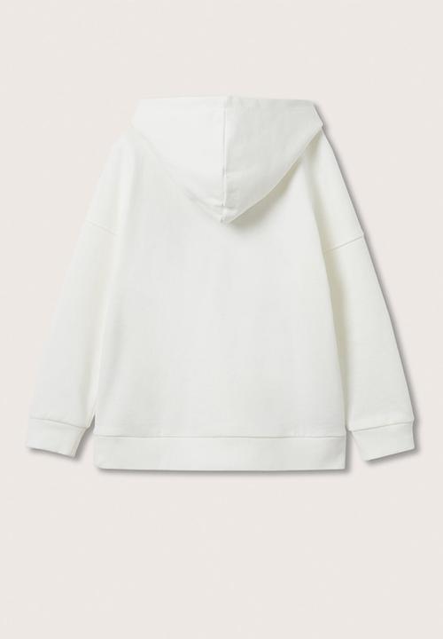 MANGO - Sweatshirt mfriend - white