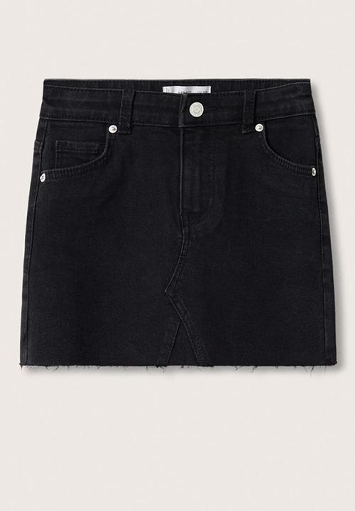 MANGO - Skirt sue - black
