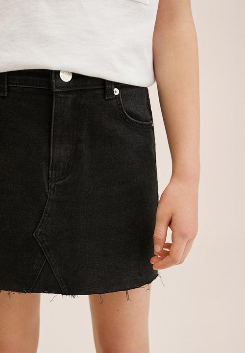 MANGO - Skirt sue - black