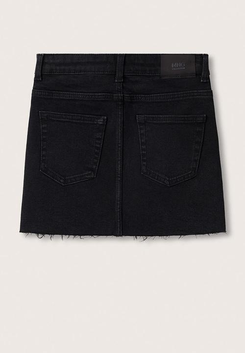 MANGO - Skirt sue - black