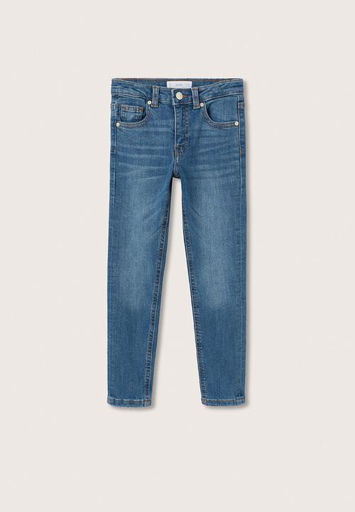 MANGO - Jeans skinny - blue