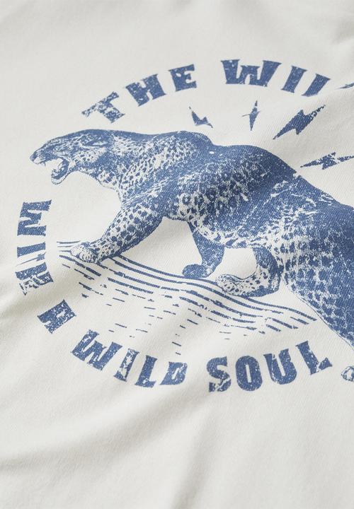 MANGO - T-shirt soul - white