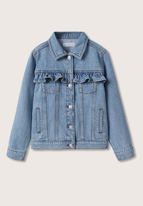 MANGO - Jacket norma - blue