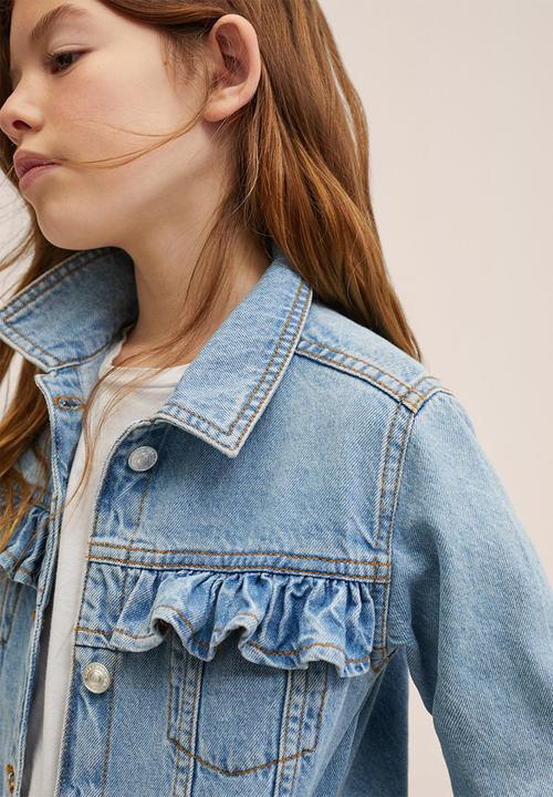 MANGO - Jacket norma - blue
