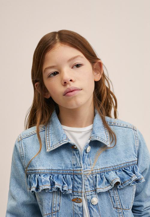 MANGO - Jacket norma - blue