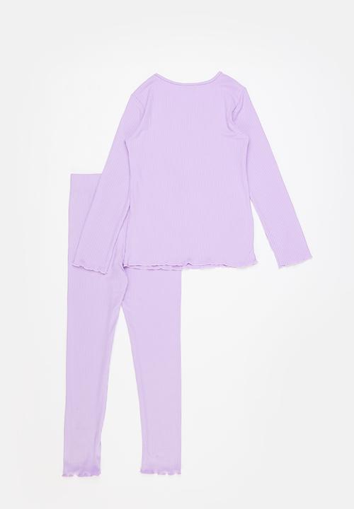 Superbalist Kids - Rib set - purple