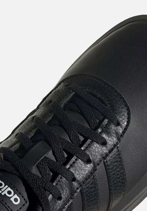 adidas Originals - Court platform - core black/core black/ftwr white
