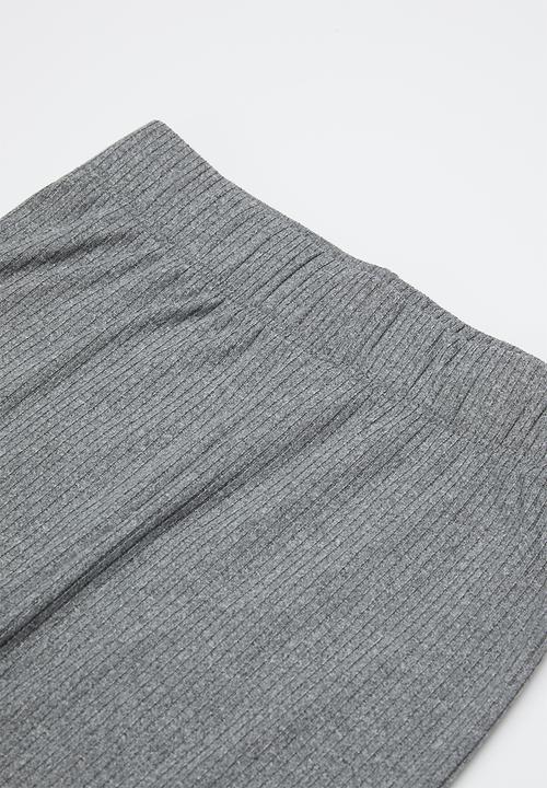 Superbalist - Rib set - charcoal