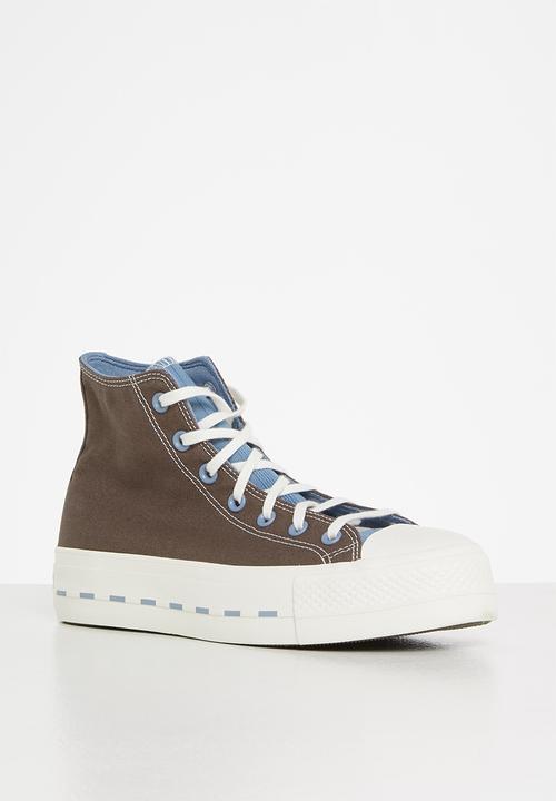 Converse - Chuck taylor all star lift crafted canvas platform hi - crafted folk