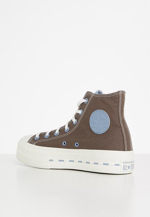 Converse - Chuck taylor all star lift crafted canvas platform hi - crafted folk