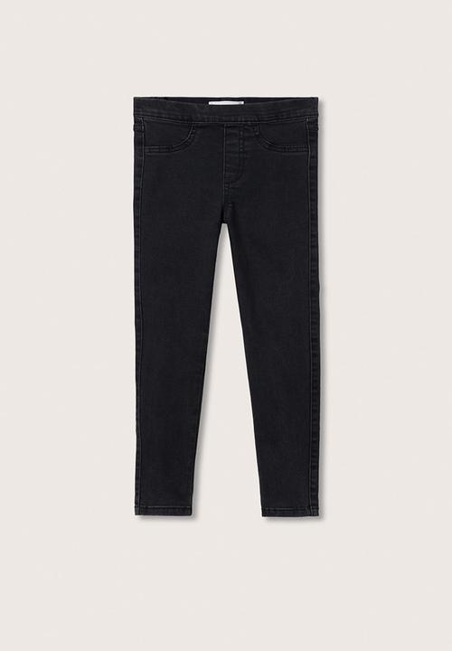 MANGO - Jeans jegging - black
