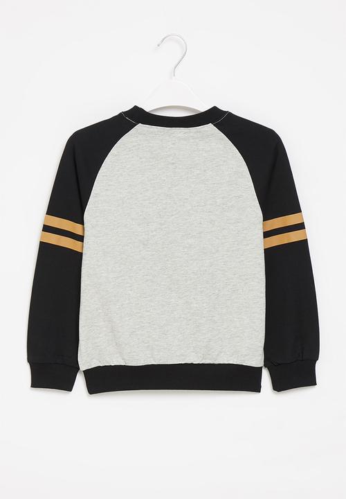 Pop Candy - Boys sweatshirt - grey & black
