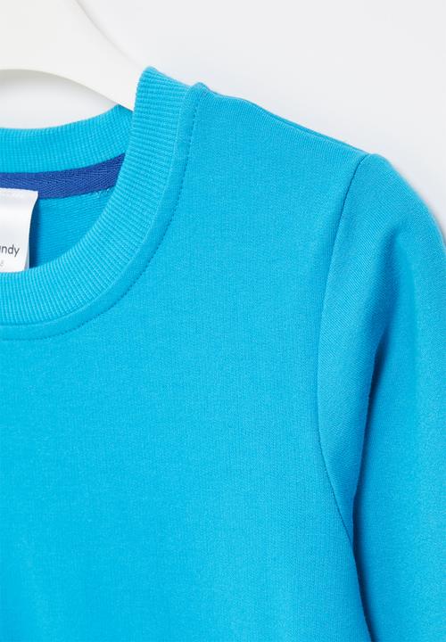 Pop Candy - Boys graphic sweatshirt - blue & green