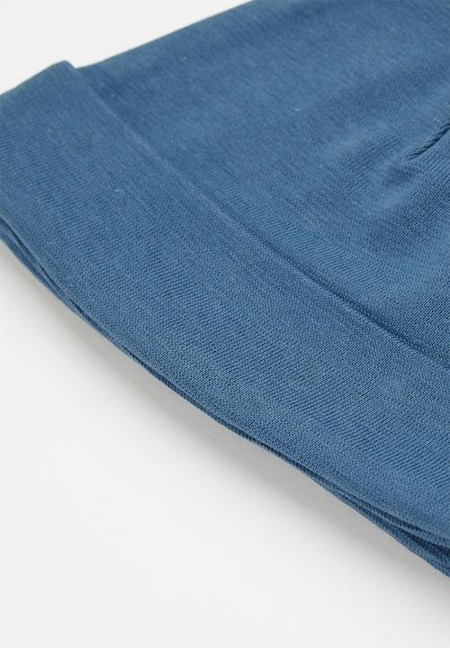 Pop Candy - Boys 2 pack beanie set - sage & blue