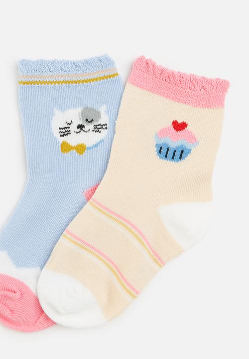 Pop Candy - Girls 5 pack socks - multi