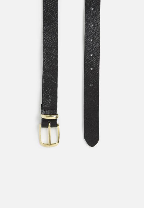 Superbalist - Asanda leather belt - black
