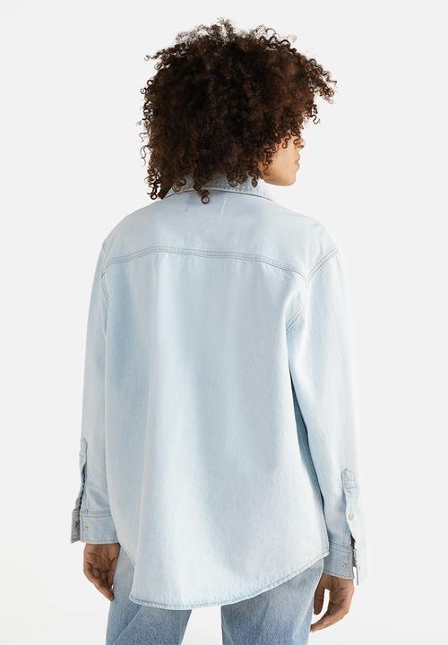 Calvin Klein - Shirt jacket - light blue 