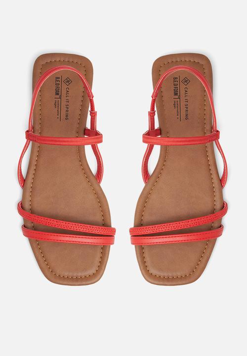 Call It Spring - Campbell sandal - red