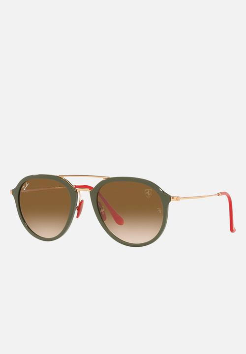 Ray-Ban - 0rb4369m 53mm - clear gradient brown