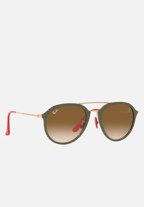 Ray-Ban - 0rb4369m 53mm - clear gradient brown
