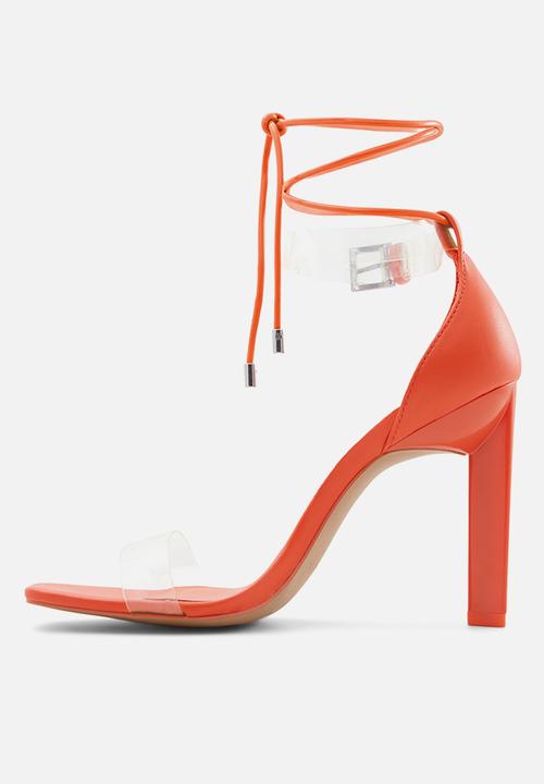 Call It Spring - Eleezaa heel - bright orange