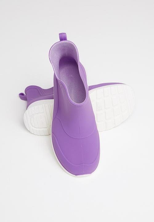 Rebel Republic - Girls ankle rainboots - purple