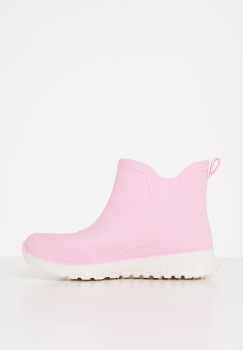 Rebel Republic - Girls ankle rainboots - pink