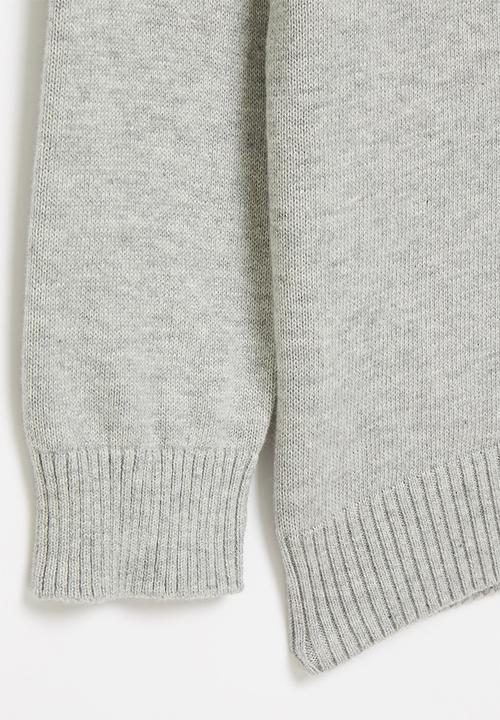 GUESS - Kids long sleeve sweater - yellow & grey