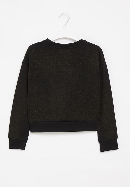 GUESS - Kids long sleeve active top - black