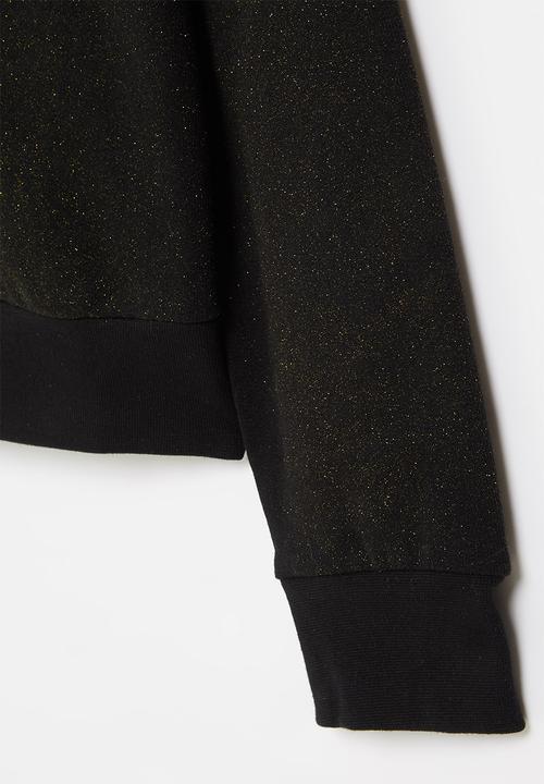 GUESS - Kids long sleeve active top - black