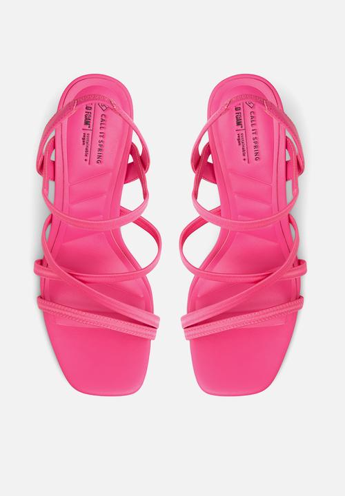 Call It Spring - Jazz heel - bright pink