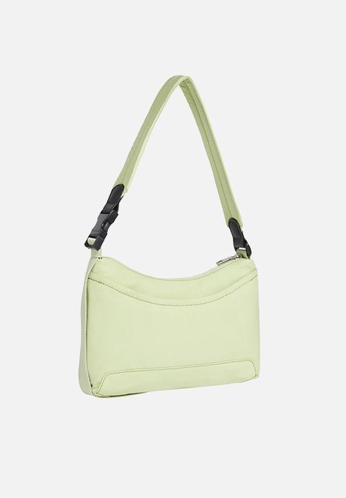 Calvin Klein - City nylon shoulder bag - jaded green