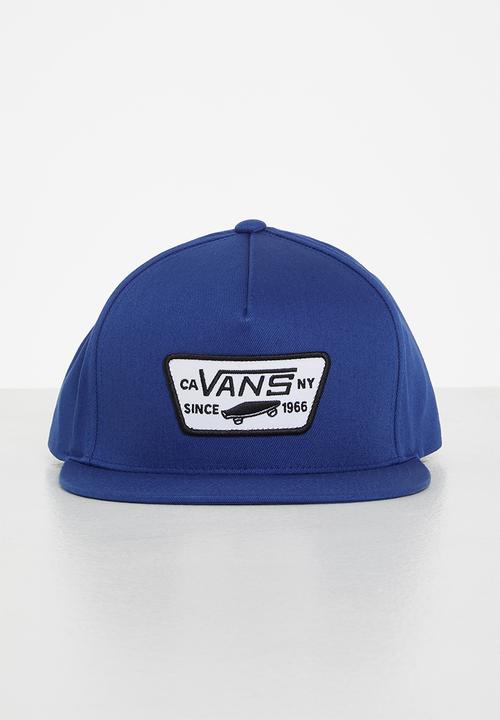 Vans - Full patch snapback - blue 