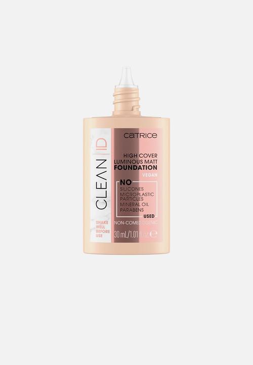 Catrice - Clean ID High Cover Luminous Matt Foundation - Warm Peach