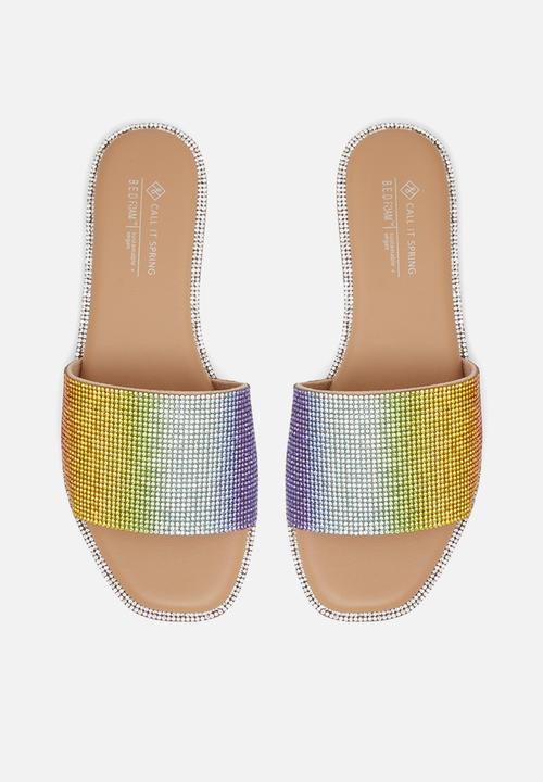 Call It Spring - Shimmer sandal - multi 