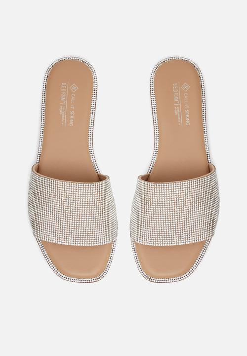 Call It Spring - Shimmer sandal - silver