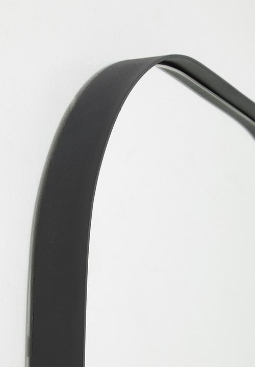 Hertex Haus - Iseo mirror medium - matte black